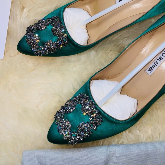 New authentic Manolo Blahnik hangisi 105mm heels - Picture 5 of 16